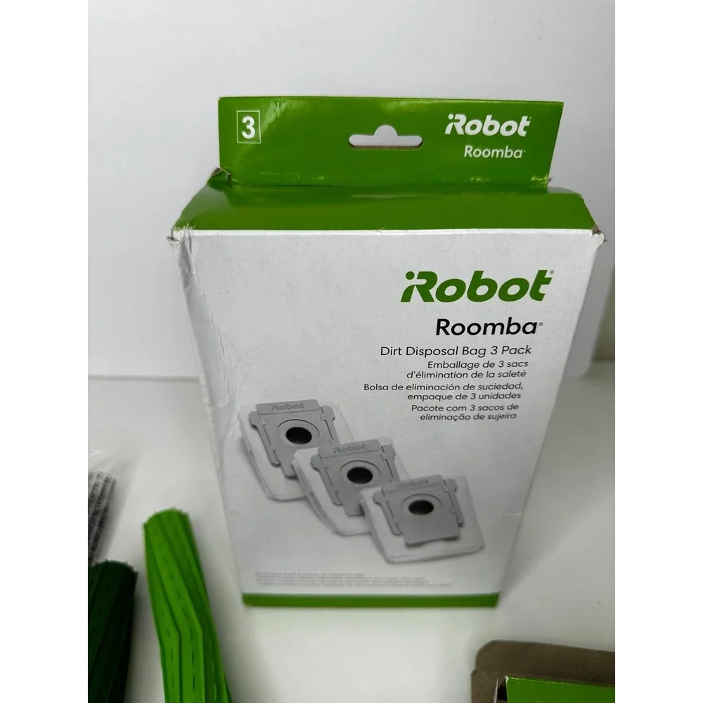 iRobot Roomba 5 Disposable Dirt Bags Brush Roller Filter Lot Replacement NEW